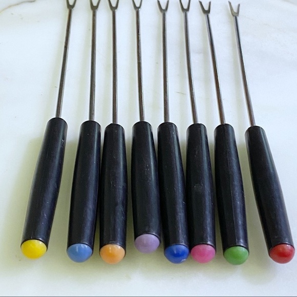 Vintage Fondue Forks (8) - Picture 4 of 7